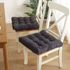 Corduroy Solid Chair Pad Square Floor Tatami Mat Cushion for