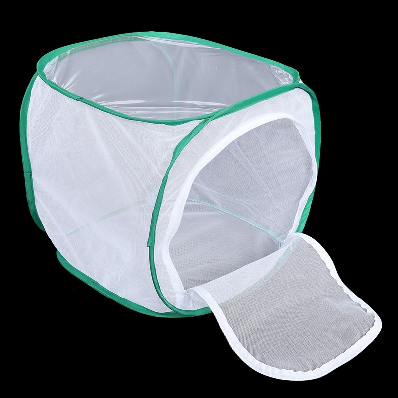 Large Foldable Portable Durable Ventilated Butterfly House Breeding Cage （S）
