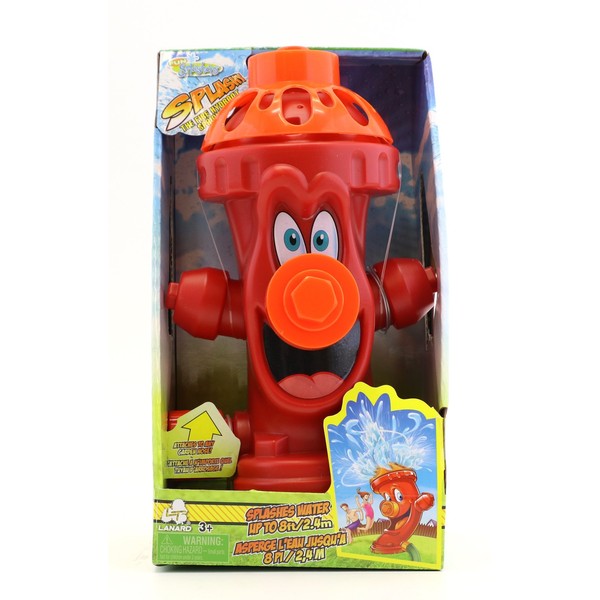 Rhode Island Novelty Kids Sprinkler Fire Hydrant, Attach Water Sprinkler