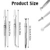 MAEXUS Pack of 3 Piercing Pliers Locking Pins Jewellery Tweezers