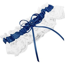 Weddingstar Bridal Toss Garter, Royal Blue