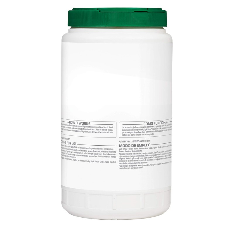 Liquid Fence 266 Granular Deer and Rabbit Repellent, 2 Pounds