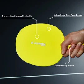 CSI Cannon Sports - Pala de Ping Pong irrompible, Color Amarillo