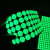GLOWZEN Glow in the Dark Stickers, Wall Stickers, Luminous Stars+Round