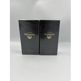 Avon Mesmerize Black For Him Cologne Spray for Men 3.4 Fl Oz (PACK OF 2)