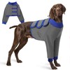 AOFITEE Dog Surgery Recovery Suit, Breathable Dog Recovery Cuff Front