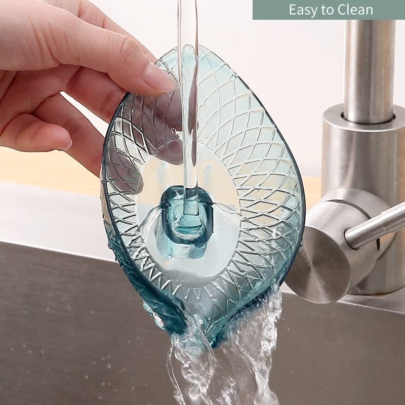 VDKIDKT 2 Pack Bar Soap Dish Self Draining Soap Holder