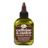 Difeel Aceite capilar premium con cafeína y ricino para un
