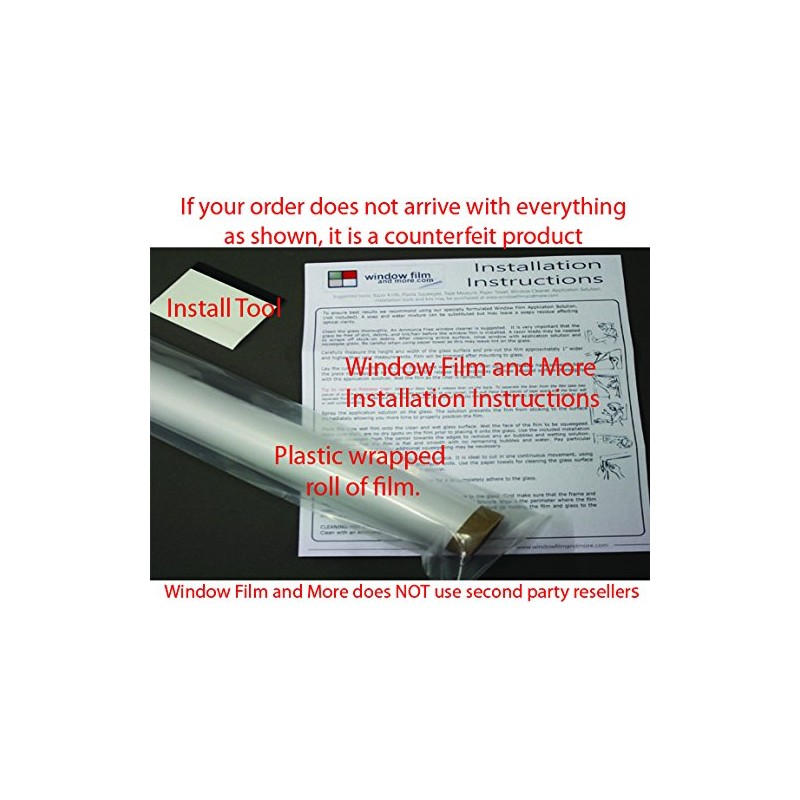 Gordon Glass Co. 8 Mil Clear Security Window Film, 30"