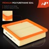 A-Premium 2-PC Engine Air Filter Compatible with Lexus LS500 2018-2023,
