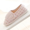 Women’s Extra Wide Easy Closure Jewel Slippers for Seniors, Elderly,