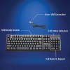 Verbatim Universal Wired Keyboard Black (70735) VER70735