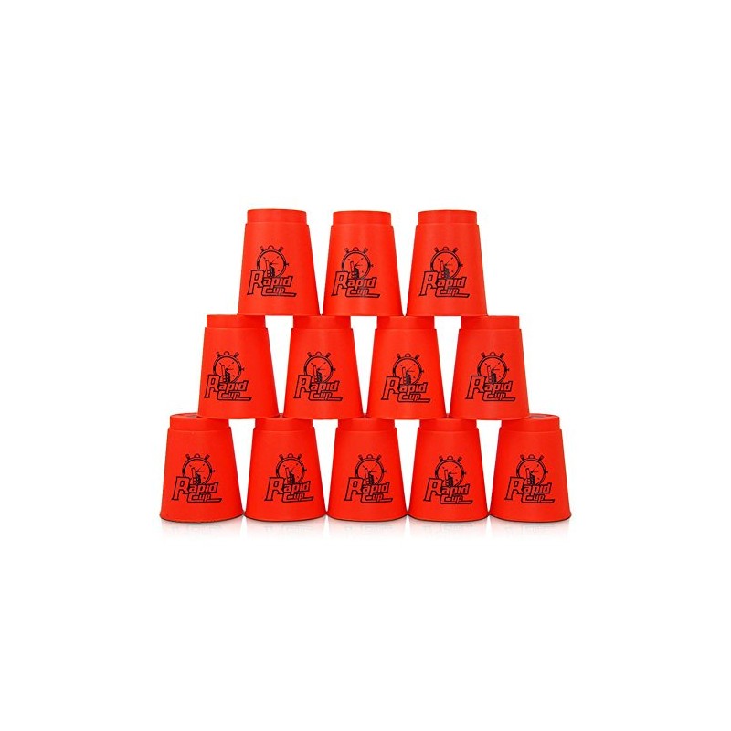 2 x HC Retail 916247 Stackable Stacking Cups Fast Stacking