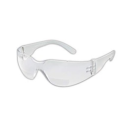 Gateway Safety 46MC20 StarLite MAG Safety Glasses, 2.0 Diopter Magnification, Clear Lens, Clear Temple