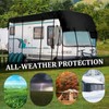 HFKJway Rv Cover for Roof - 210D Oxford Cloth, Wind,