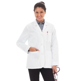 Meta Labwear Women's 28" iPad® Consultation Lab Coat, White, 4