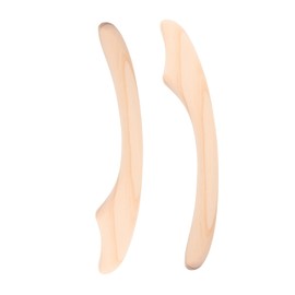Outanaya 2pcs Wooden Face Sculpting Tool Japanese Design Facial Massage Stick for Skincare Relaxation Portable Minimalist Wooden Board