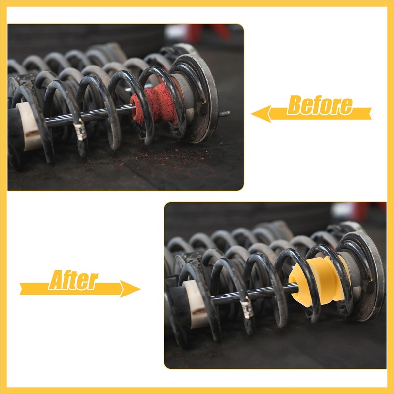 REPAIROCK Car Front Rear Jounce Bumper Stop Axle Bumpers Set