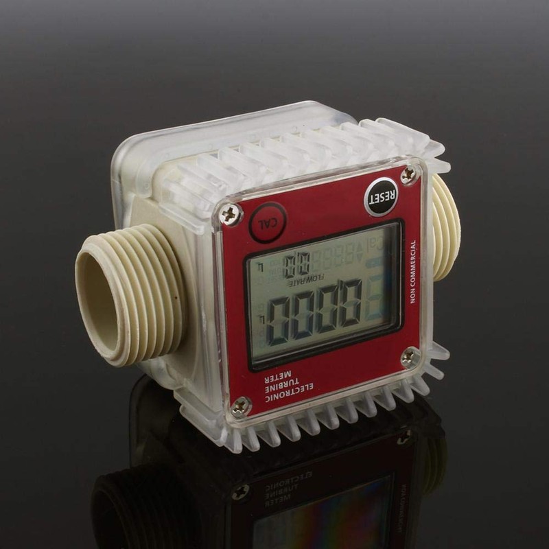 Pro K24 Turbine Digital Diesel Fuel Flow Meter for Chemicals