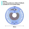 Baby Swimming Neck Ring Non Inflatable Ergonomic Thick Adjustable Baby