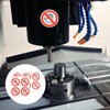 iplusmile Do Not Touch Stickers - 20 Pack Round No