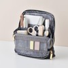 Francfranc Franc Gathered Tool Pen Stand Pouch, gray (dark gray)