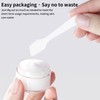 12 Pcs 15ml/0.5oz Small Travel Containers, 4 Pcs Makeup Spatula,