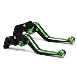 Heran Short Brake Clutch Levers for Kawasak! H2/H2R 2015-2020,Agusta MV Agusta F4 RR/F4 RC 2011-2018 Rush 2020 MV Agusta Brutale 1000RR 2020 2011-2020,848/EVO 2007-2013 Green