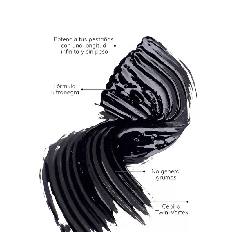 Mascara de pestaas Infinilash Farmasi Pestaas super largas