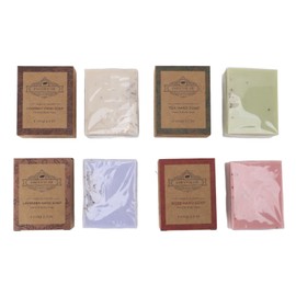 4pcs Exfoliating Soap Set Moisturizing Colorful Sea Salt Shea Butter Body Exfoliating Scrub Soap for Kids