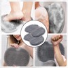 Fußbürste für Die Dusche, 2 Grau Fussbürstenmatte für Dusche and