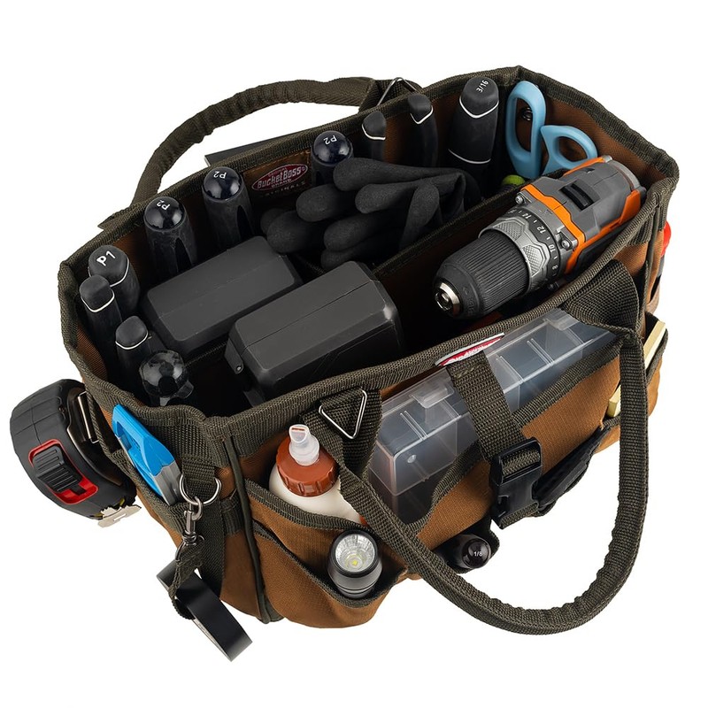 Bucket Boss - Gatemouth Hopalong Tool Tote, Tool Bags -