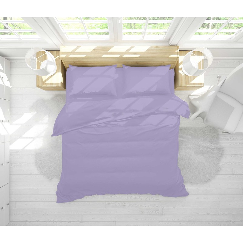 MistyMorning Plain Duvet Cover sets, Soft & Premium quality Bedding