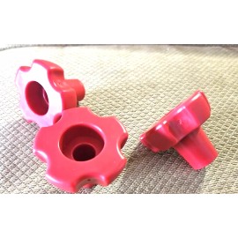 CURT ( universal fit ) QTY-3 Curt Bulldog Red Knob Top-wind Jack Universal fit Hammerblow Draw-Tite 3PC