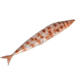 Food Sample Shop Makes Realistic Food Samples, Side Dish Series, Steak, Shrimp Frie, Sanma, Pork Cutlet, Tonkatsu Cutlet, and More (1 Pig Pork Cutlet)