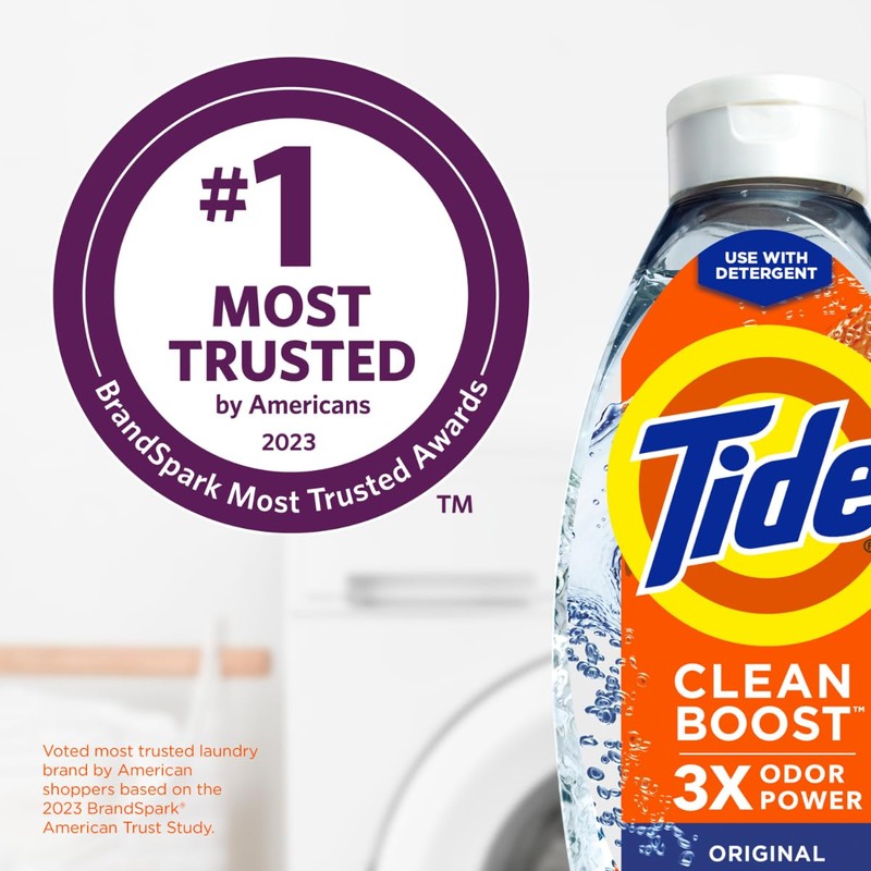Tide Deep Cleansing Fabric Rinse with 3X Odor Power, Original