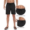 MoFiz Mens Swim Trunks 7 Inch Swim Shorts with Compression