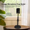 Simulation Old Fashioned Microphone Model with Stable Base and Support