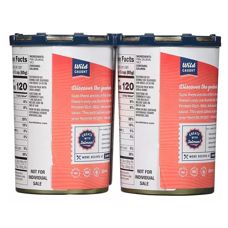 Bumble Bee Pink Salmon (14.75 oz., 4 pk.)