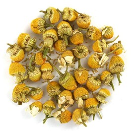 Organic Chamomile Flowers Egyptian (Camomile) Premium Loose Leaf Herbal Tea - Chiswick Tea Co - 500g (2 x 250g bags)