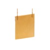 Neck purse LEAS, Genuine Leather, beige/nature - ''LEAS Travel-Line''
