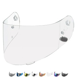 Everalo Compatible with Hjc Is 16 Visor - CS15 - FG15 - FS11 - HQ1 - TR1 - CLSP - CLST 2 - CSR1 - HJ09 - Helmet Visor Hj 09 - Anti-Scratch and Anti-Fog (Clear)
