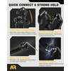AUTORICH Snatch Block Separate Shackle, 3/4" D Ring Shackle with
