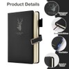 OFFCUP Ruled A5 Notebook Journal, Hardcover PU Leather Executive Notebooks,