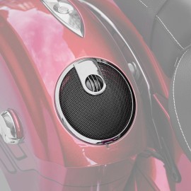 TCMT 6.5" Saddlebag Speaker Lid Grills Fit For Indian Chieftain 14-18 Roadmaster 15+