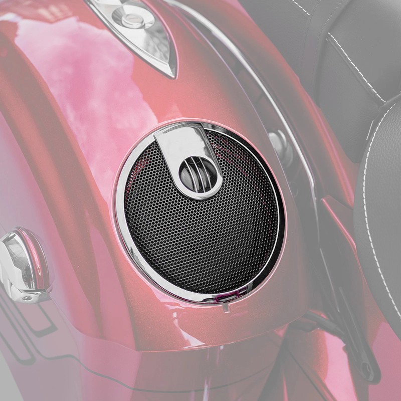 TCMT 6.5" Saddlebag Speaker Lid Grills Fit For Indian Chieftain