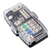 Fuse Box Car Audio Stereo MultiFunctional 4 Way Distribution Holder