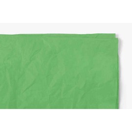 InsideMyNest Premium Quality Tissue Paper Sheets Solid Colours 30x20 (Pack of 20 Sheets) (Apple Green)