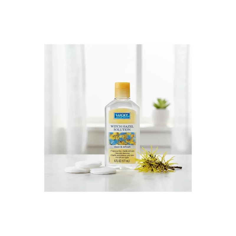 Solución De Hamamelis Para Limpieza Facial 177ml Importada