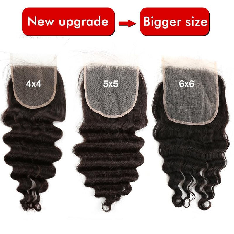 Sent Hair 5x5 Lace Closure with Baby Hair Loose Deep